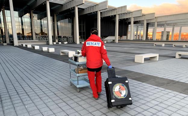 El grupo de rescate GREM Burgos se vuelca en la lucha contra la covid-19