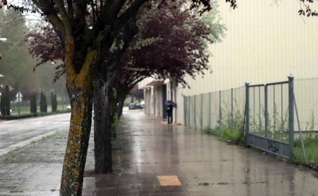 Aviso amarillo por fuertes lluvias y tormentas en Burgos