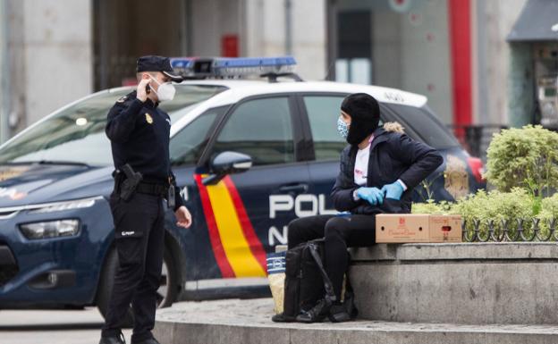 La Audiencia Nacional rechaza declarar a los policías colectivo de riesgo ante el coronavirus