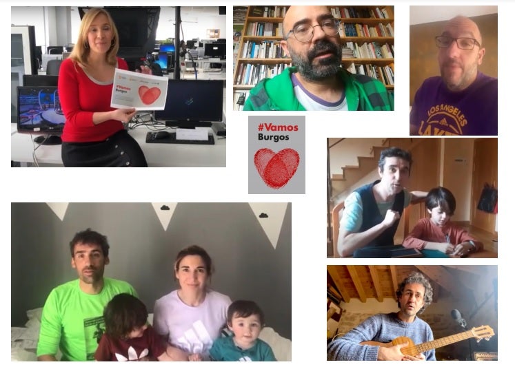 La cultura y el deporte burgalés muestran su apoyo a la plataforma solidaria #VAMOSBURGOS