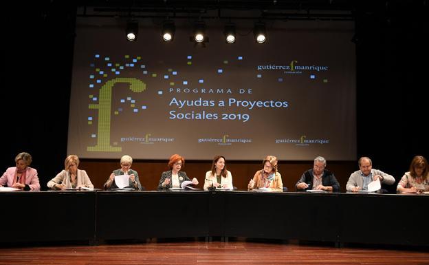 La Fundación Gutiérrez Manrique dona 400.000 euros a 57 entidades sociales de la provincia burgalesa