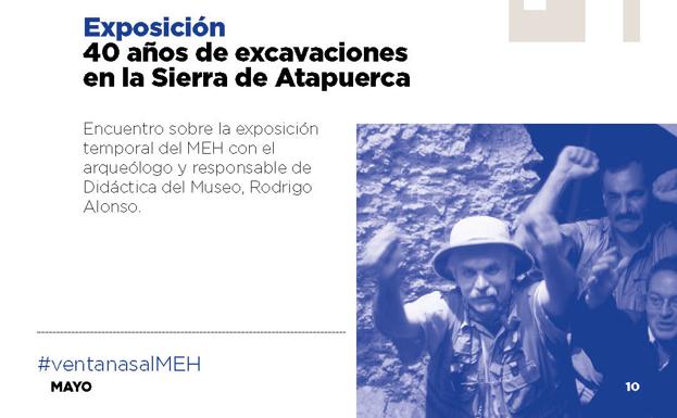 El encuentro online en directo sobre la exposición '40 años de excavaciones en Atapuerca' del MEH congrega a más de 1.100 personas