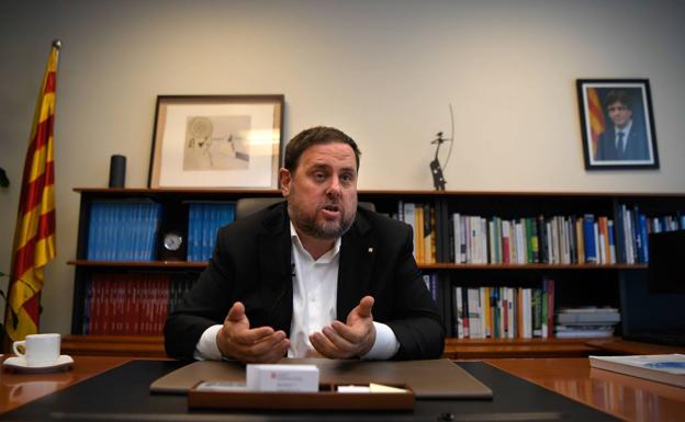 Junqueras insta al PSOE a elegir entre ERC o Ciudadanos