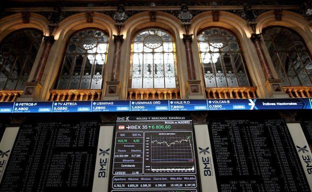 La Bolsa registra el peor resultado semanal en dos meses al caer el 4,54 %