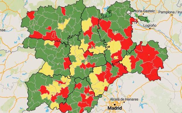 Más de la mitad de la provincia mantiene menos de 3 contagios por cada 10.000 habitantes en las últimas dos semanas