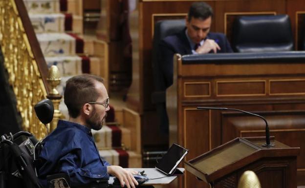 Echenique: «Menos mal que gobernamos nosotros y no el PP de Díaz Ayuso»