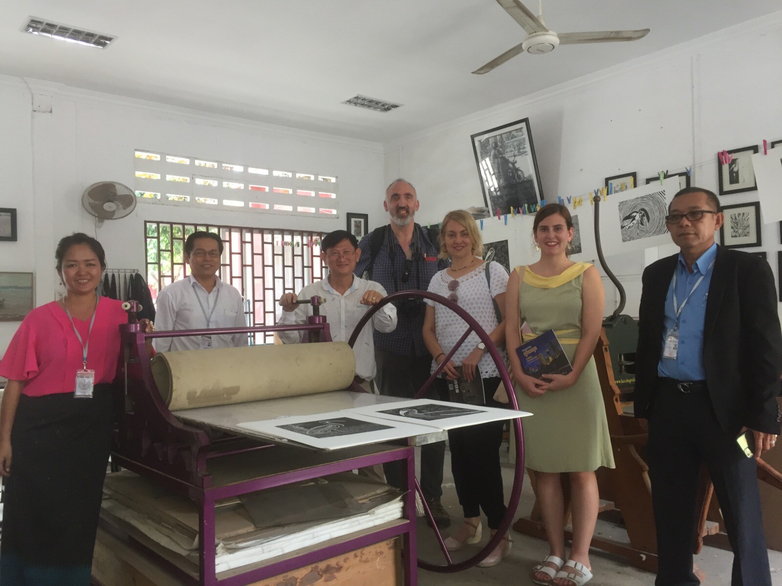 Burgos y Camboya, unidos y colaboradores gracias a las enseñanzas artísticas