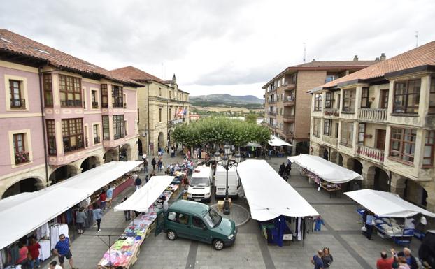 Medina de Pomar recupera este jueves su mercadillo semanal