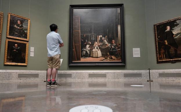 «Me he pasado quince minutos yo solo con 'Las meninas'»