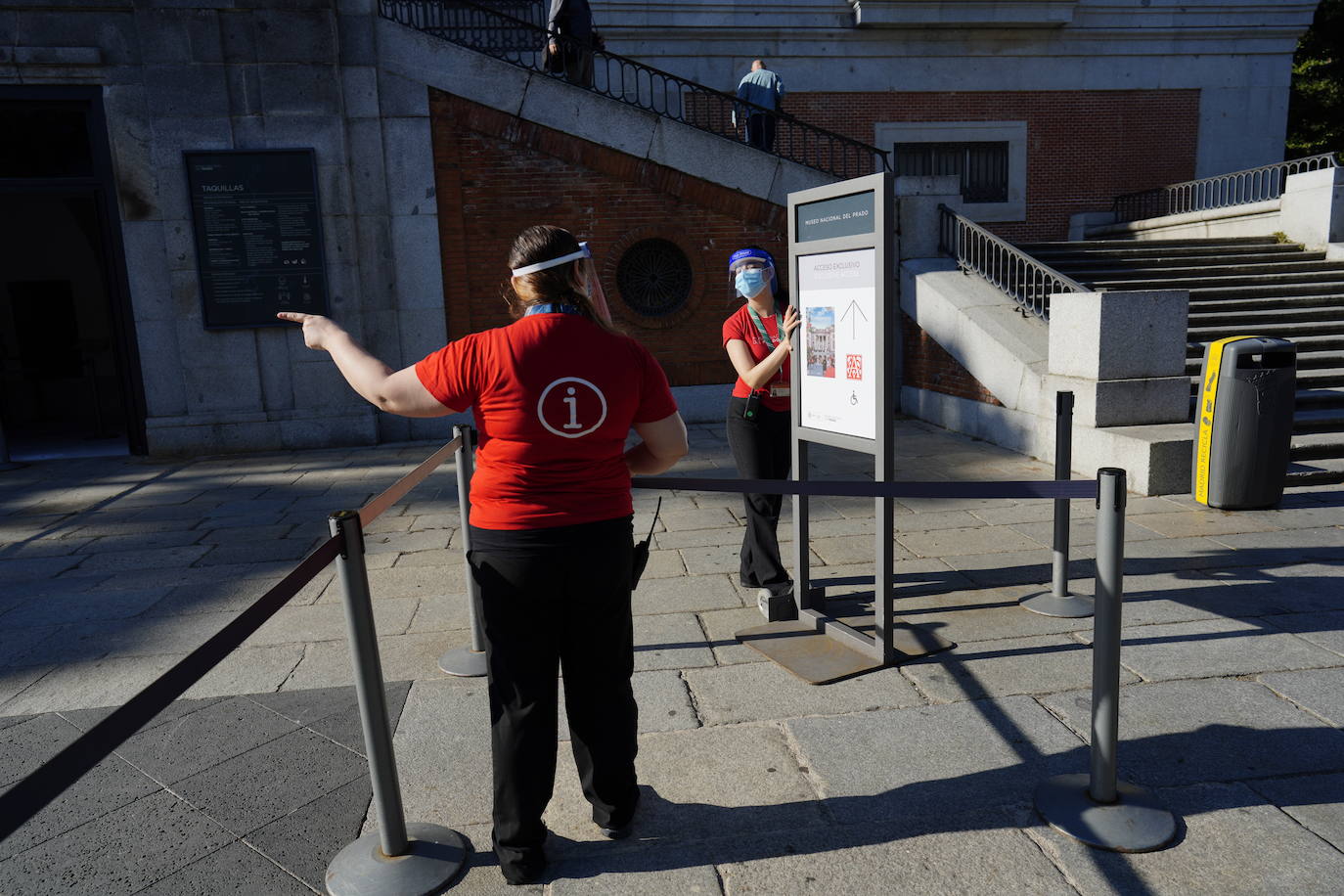 Así ha sido la reapertura de los museos en Madrid