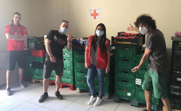 Varios grupos musicales de Miranda impulsan la recogida de 4.500 kg de alimentos para Cruz Roja