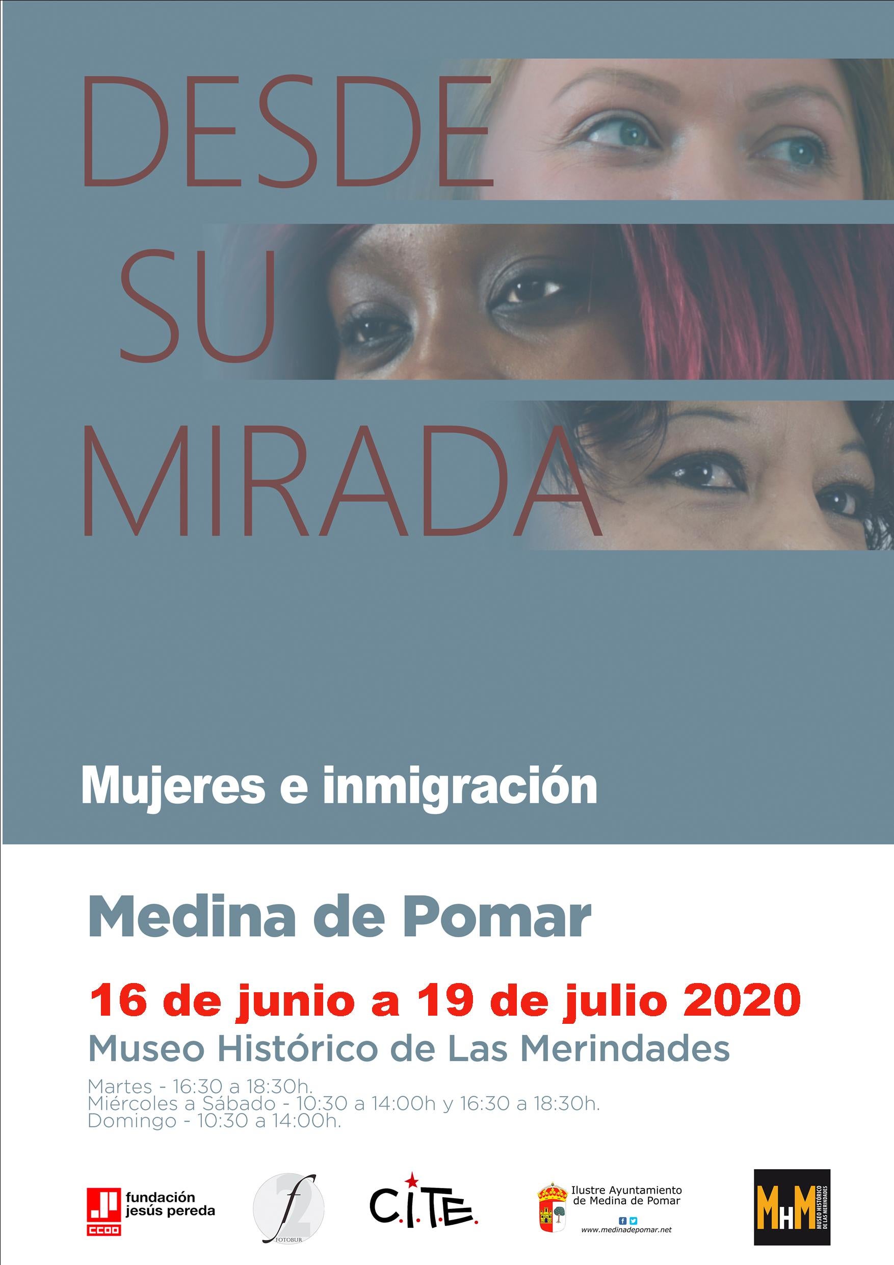 La exposición 'Desde su mirada' de la Fundación Jesús Pereda de CCOO Castilla y León vuelve a ser visitable en Medina de Pomar