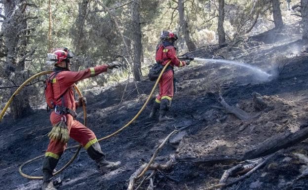 Detenido el pirómano que provocó el incendio que destruyó 400 hectáreas en La Granja