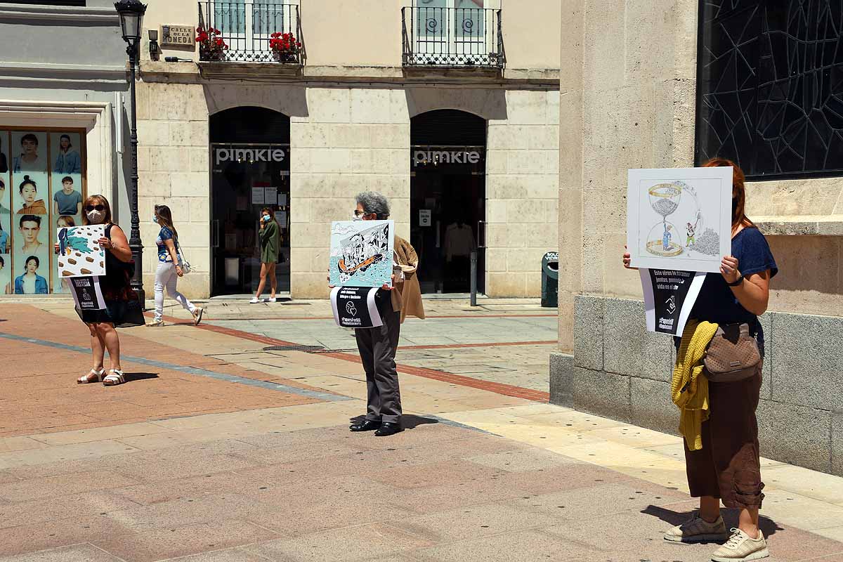 En Burgos también se escucha la demanda urgente por la regularización permanente de migrantes y refugiados ante la emergencia sanitaria