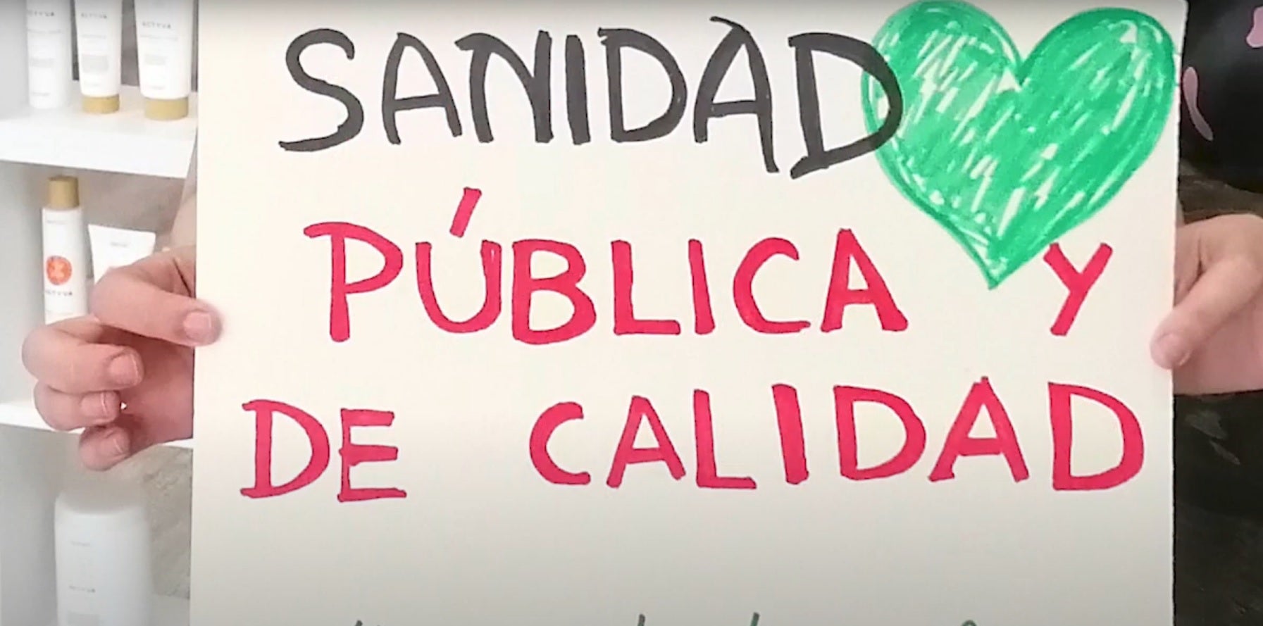 Más de 1.800 imágenes en la manifestación online organizada por Guzmán para reivindicar una sanidad rural digna y de calidad