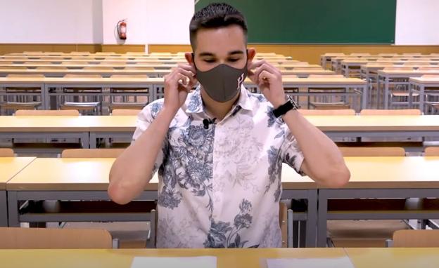 1.800 burgaleses se enfrentan a una EBAU atípica, marcada por la covid-19