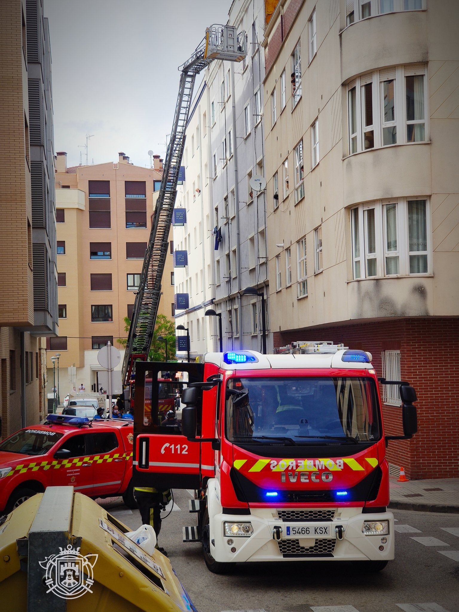 Una cazuela provoca un pequeño incendio en la calle Roa