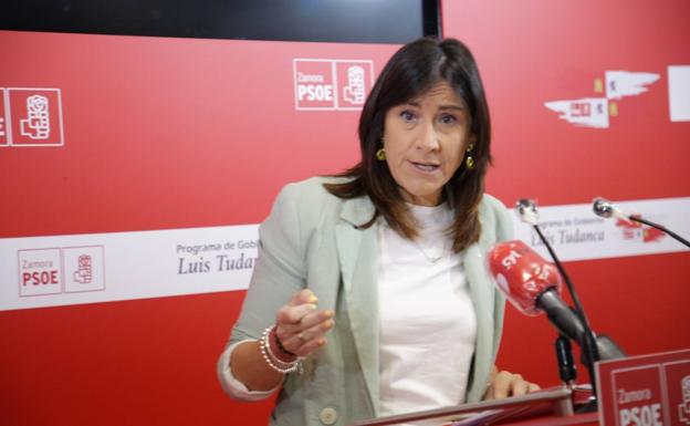 Ana Sánchez considera a Mañueco «el peor» presidente que ha tenido Castilla y León y un «mentiroso compulsivo»