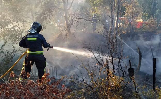 El sábado se salda con tres incendios en la provincia que ya han sido controlados