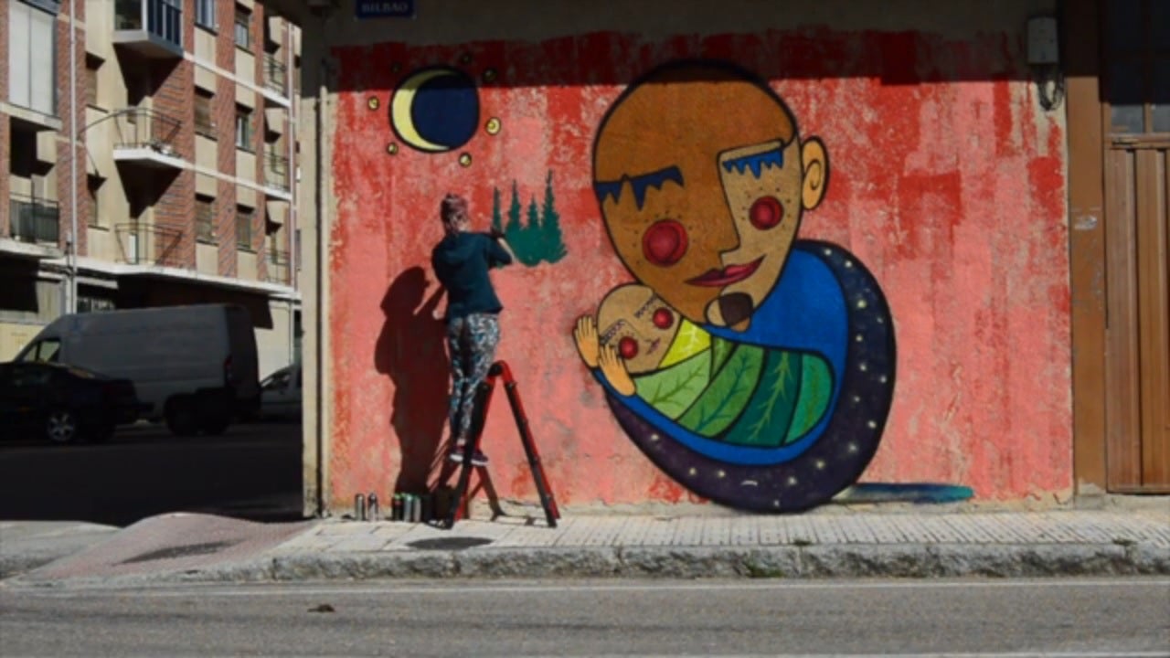 Trespaderne apuesta por el arte urbano para embellecer sus calles