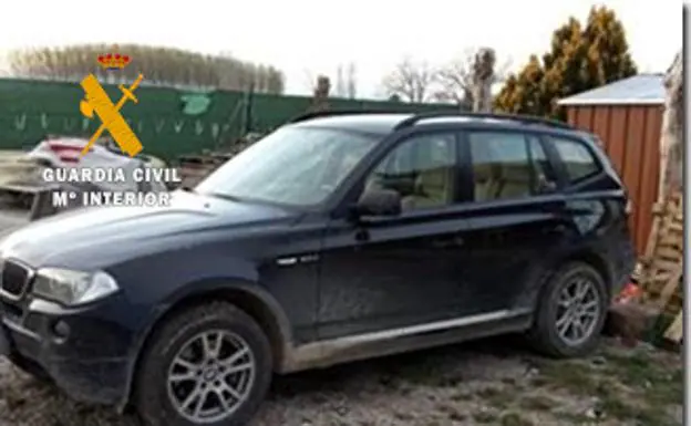 Recuperado en Burgos uno de los coches robados por una banda criminal que cometía delitos en otras provincias y ha sido desarticulada