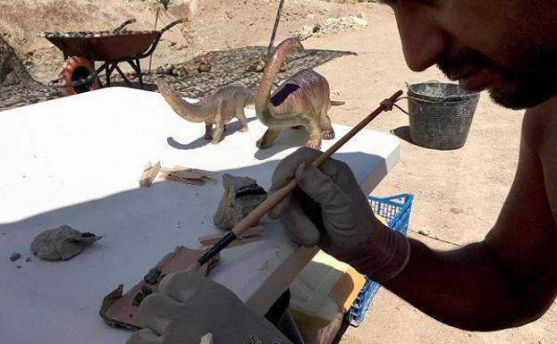 En 'Tierra de dinosaurios': la XVII campaña de excavaciones de la Demanda arroja «buenos resultados» pese a la pandemia