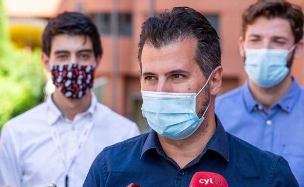 Tudanca pide en Burgos «un cambio del modelo económico» porque CyL «no puede perder la siguiente generación»