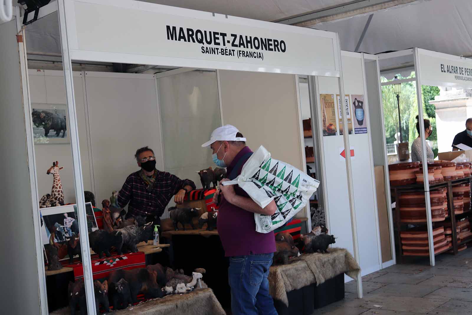 Arranca en Burgos la primera feria de cerámica en España posconfinamiento