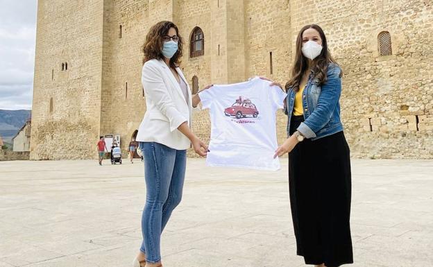 Ontourists presenta la camiseta del #ReVeraneo en Medina de Pomar