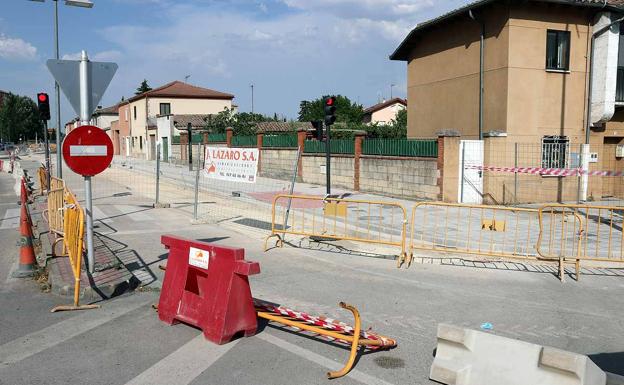 Las obras de la calle Pozanos concluirán en septiembre, con un mes de antelación