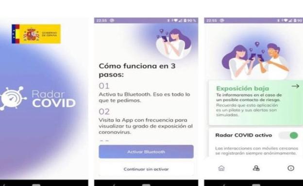 La 'app' para alertar a los contactos de contagiados, en septiembre en la región