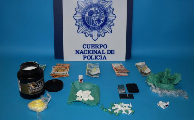 Detenidos dos hombres por tráfico de drogas en Burgos