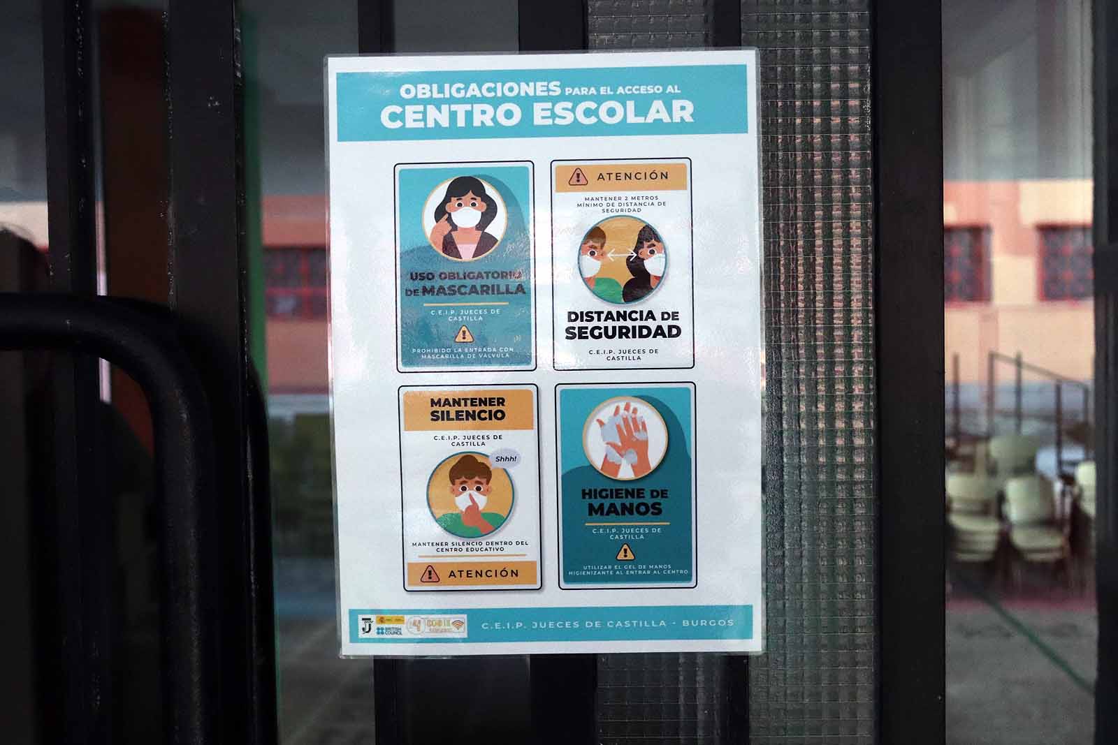 La Junta pone en cuarentena un aula del centro 'Claret' de Aranda