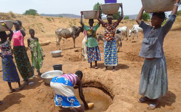 El agua potable llega a Burkina Faso de la mano de los rotarios de Burgos y Valladolid