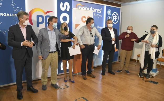 PP y Cs justifican la moción de censura en Lerma en el «desgobierno» socialista