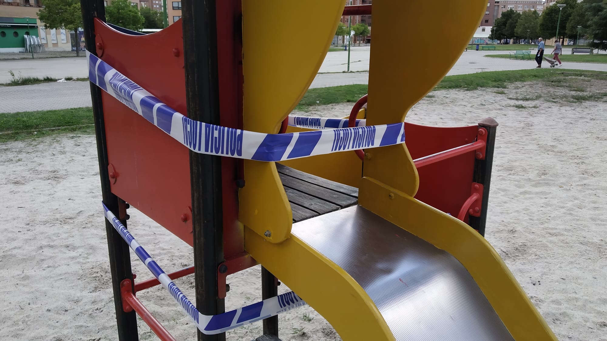 Los parques infatiles vuelven a la fase 0 en Burgos