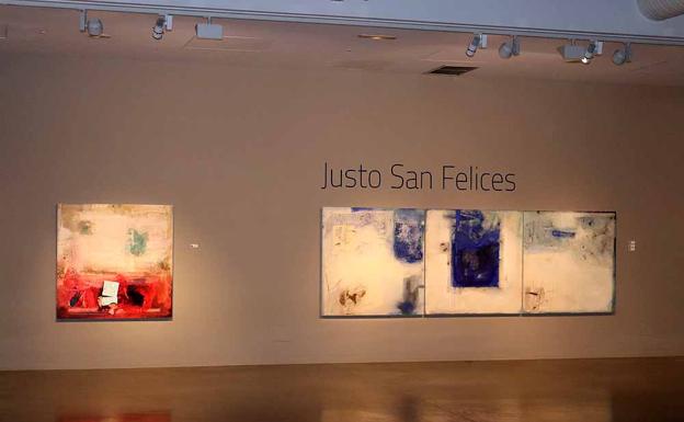 El 'color' del pintor navarro Justo San Felices llega a la sala Pedro Torrecilla