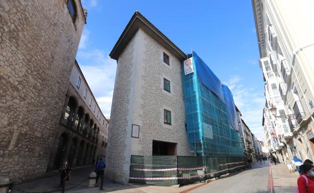 El traslado de la Fundación Caja de Burgos a su nueva sede, para principios de 2021