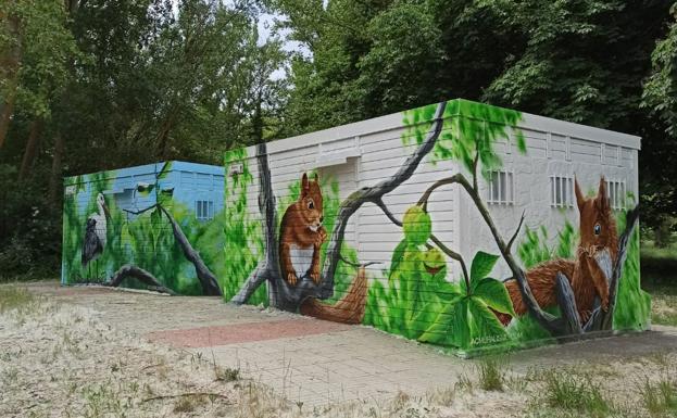 Murales para embellecer Fuente Prior