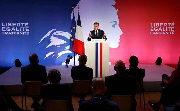 Macron presenta un plan para luchar contra el islamismo radical