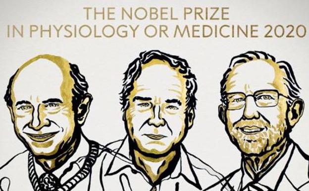 Harvey J. Alter, Michael Houghton y Charles M. Rice, Premio Nobel de Medicina 2020