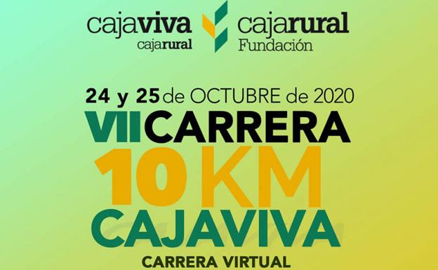 Caja Viva organiza la 'VII Carrera 5-10 Km Cajaviva. Kilómetros contra el cáncer', los días 24 y 25 de octubre