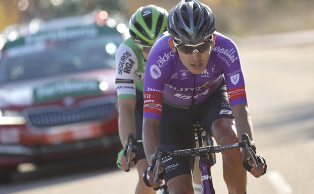 Osorio se lleva el premio a la combatividad en la etapa burgalesa de La Vuelta