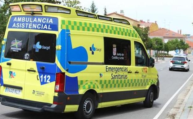 Cinco intoxicados por humo en el incendio de una vivienda en Medina de Pomar