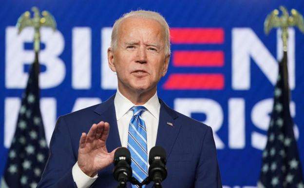 Biden promete unir al país cuando acabe el conteo