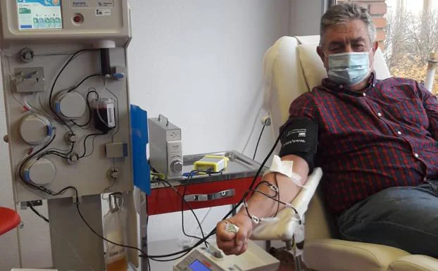 Fulgencio Bandera, hiperinmune al coronavirus: «Ayudar a salvar una vida es un orgullo»