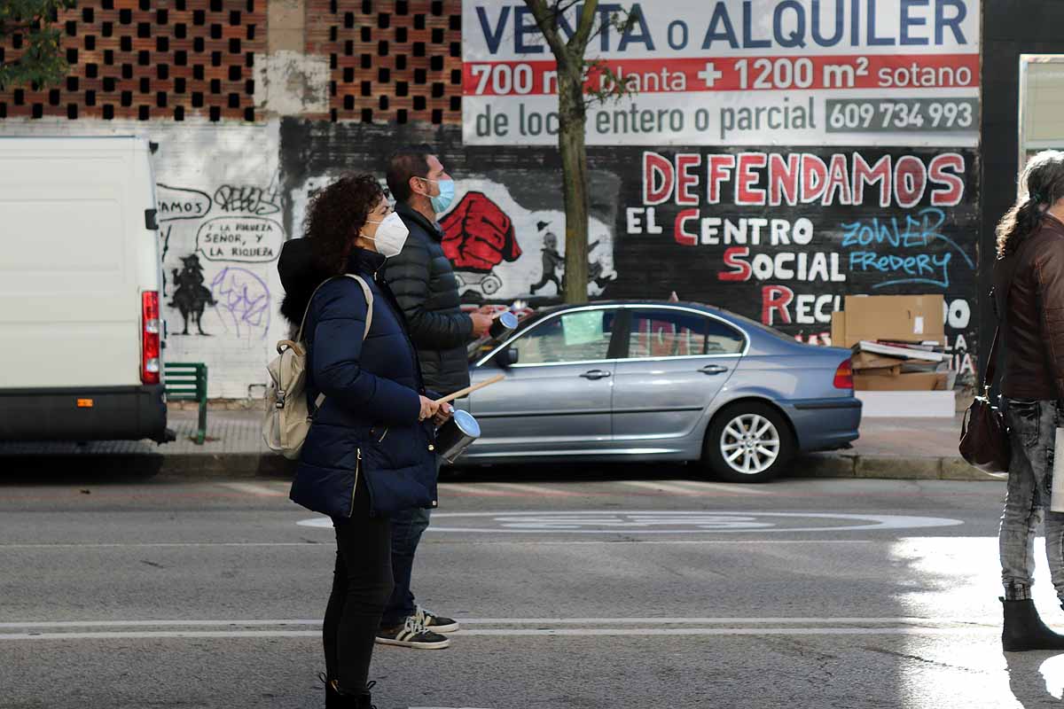 La hostelería muestra su indignación por las calles de Burgos