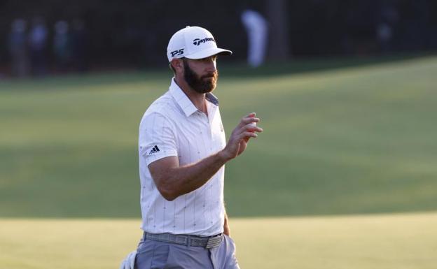 Dustin Johnson rompe el Masters con cuatro golpes de ventaja