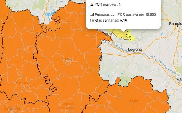 Todas las zonas de salud de Burgos han registrado PCR positivos en los últimos 14 días