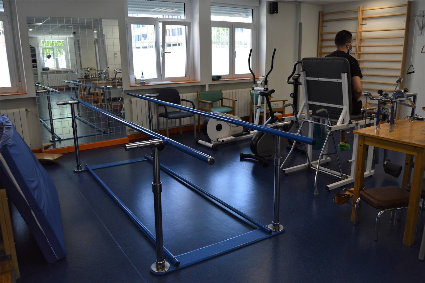 San Juan de Dios de Burgos atiende a un centenar de pacientes nuevos al año por accidentes de tráfico